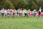 Boys under-13s National Cross Country Relay, Berry Hill Park, Mansfield. Photo:  David T. Hewitson/Sports for All Pics